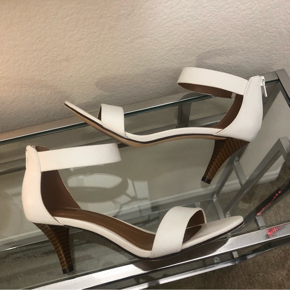 Style & Co Paycee White Heels 8M - Picture 4 of 15